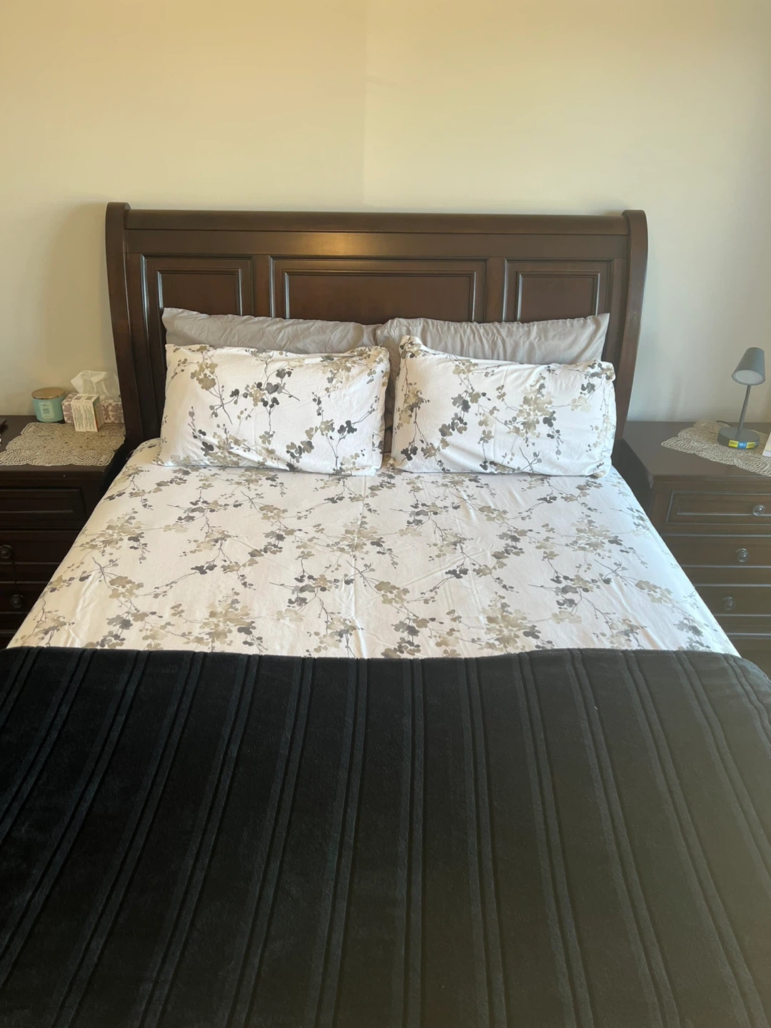 Bedroom Set - Bed Frame & Night Stands