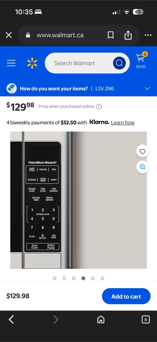 Hamilton Beach 1.1 cu ft Microwave - photo 3