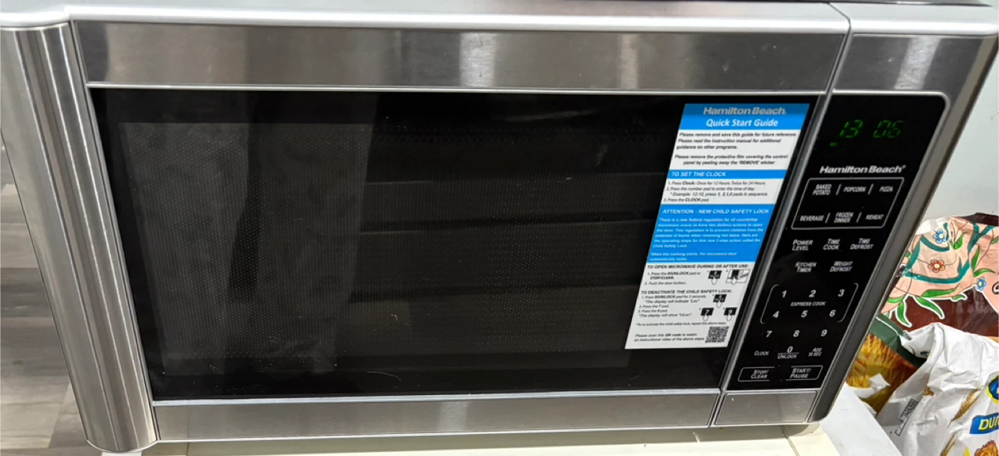 Hamilton Beach 1.1 cu ft Microwave - photo 4