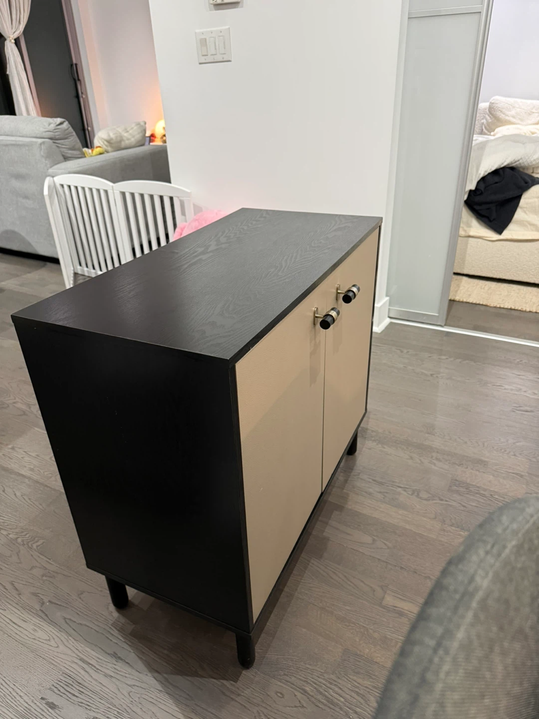 Black & Beige Cabinet - photo 2