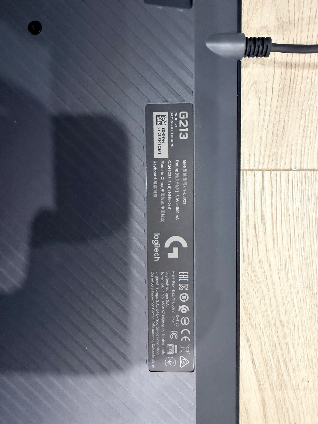 Logitech G213 Prodigy Gaming Keyboard - photo 3
