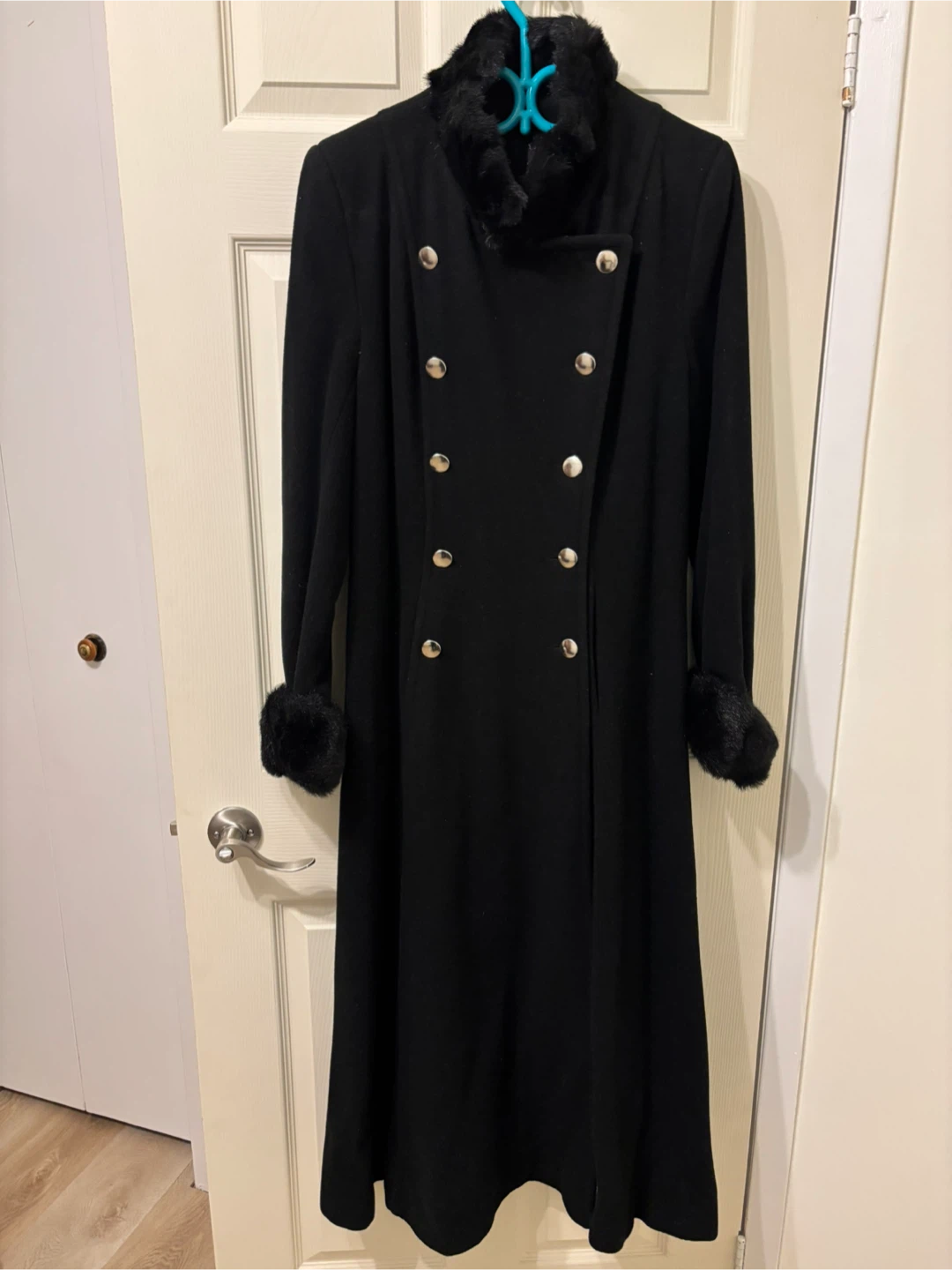 Vernissage Black Wool Blend Coat - photo 2