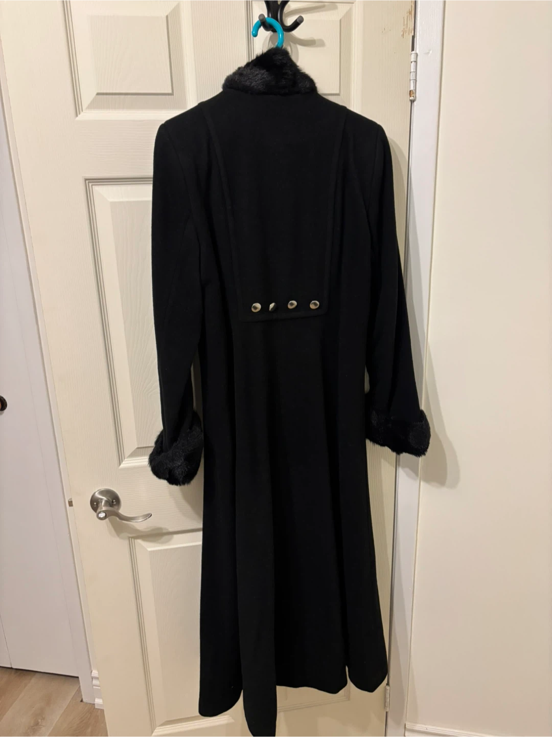 Vernissage Black Wool Blend Coat - photo 3