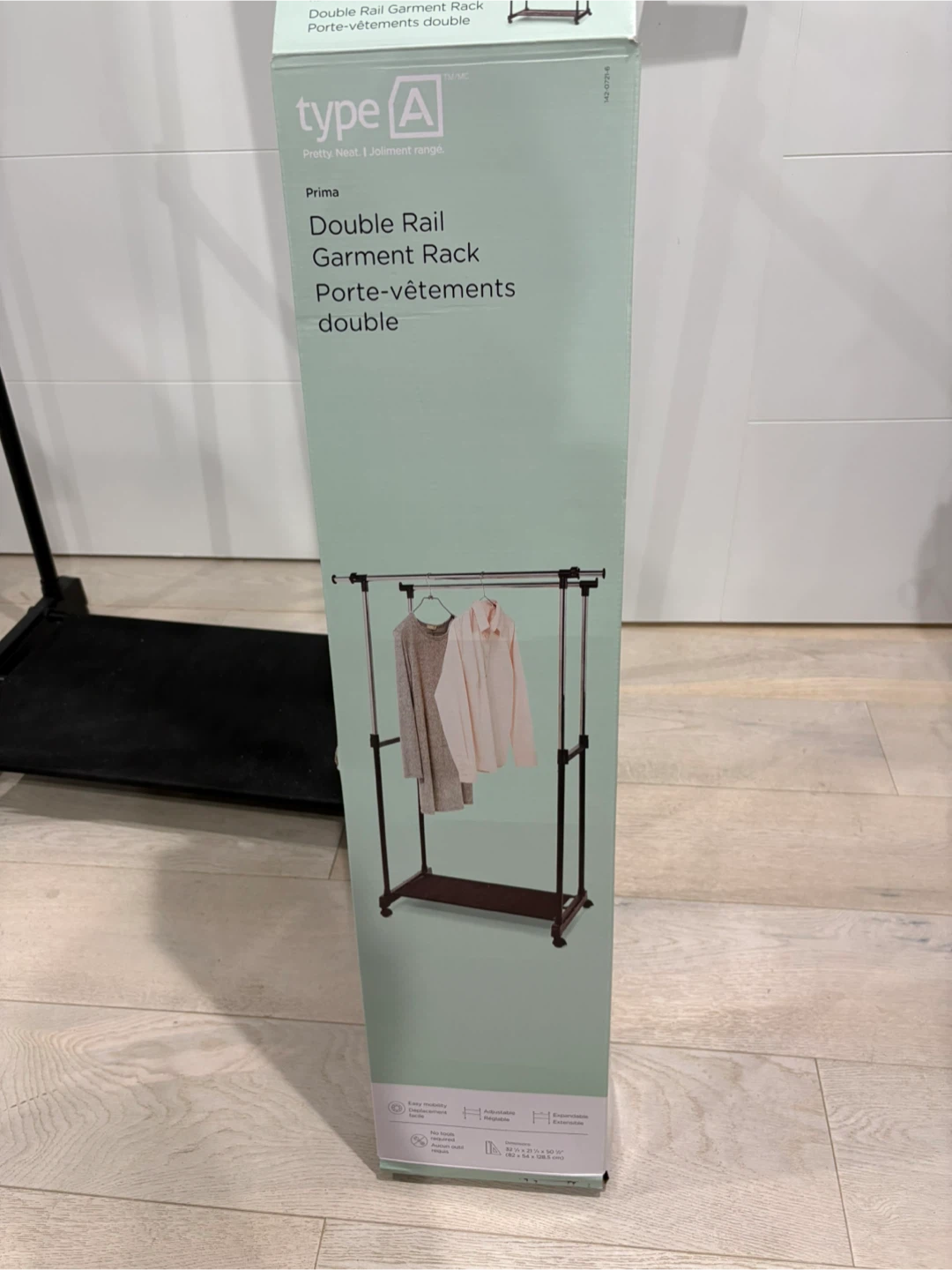 Type A Prima Double Rail Garment Rack