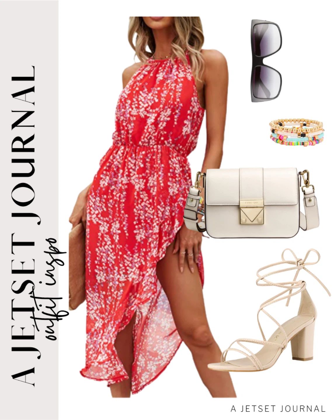 Printed A Line Sleeveless Print Fashion Casual Female Dress