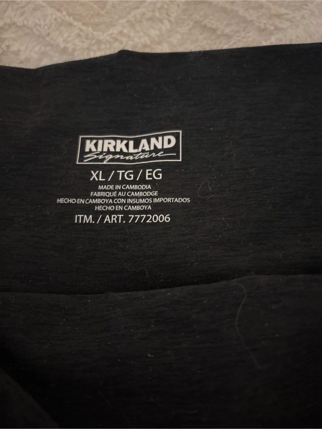 Kirkland Signature Black Yoga Pants - XL - photo 2