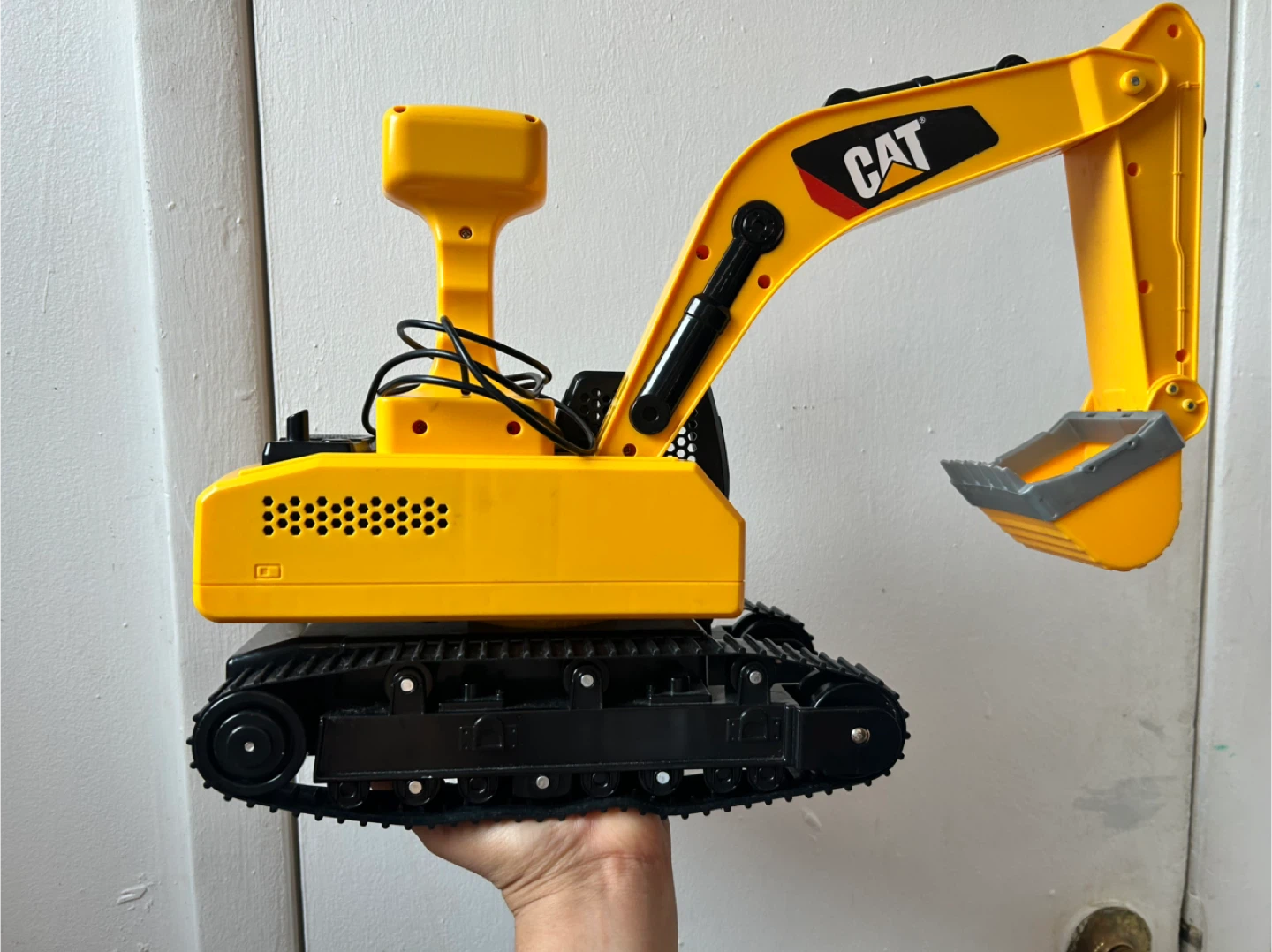 vintage wired Remote Control digger makes sounds and moves - photo 5