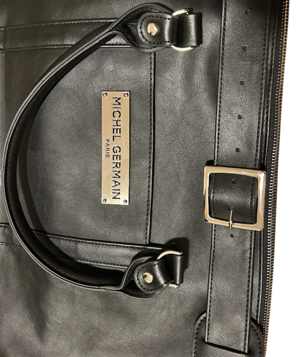 Michel Germain Black Duffel Bag - photo 4