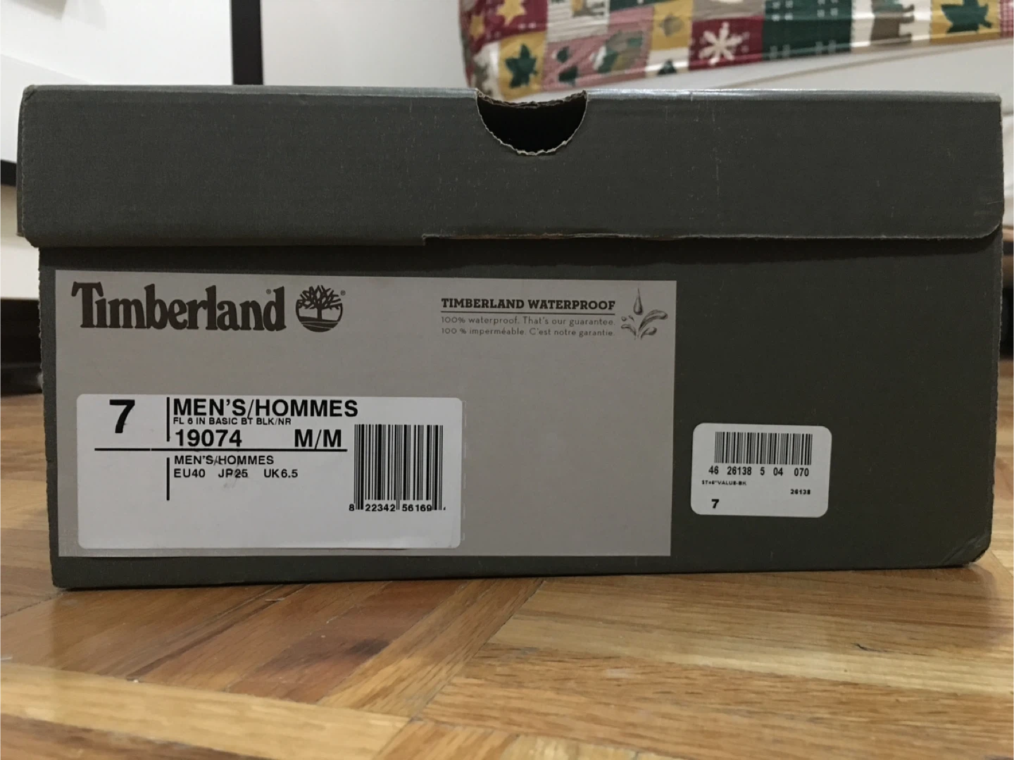 Timberland Waterproof Black Boots - Size 7