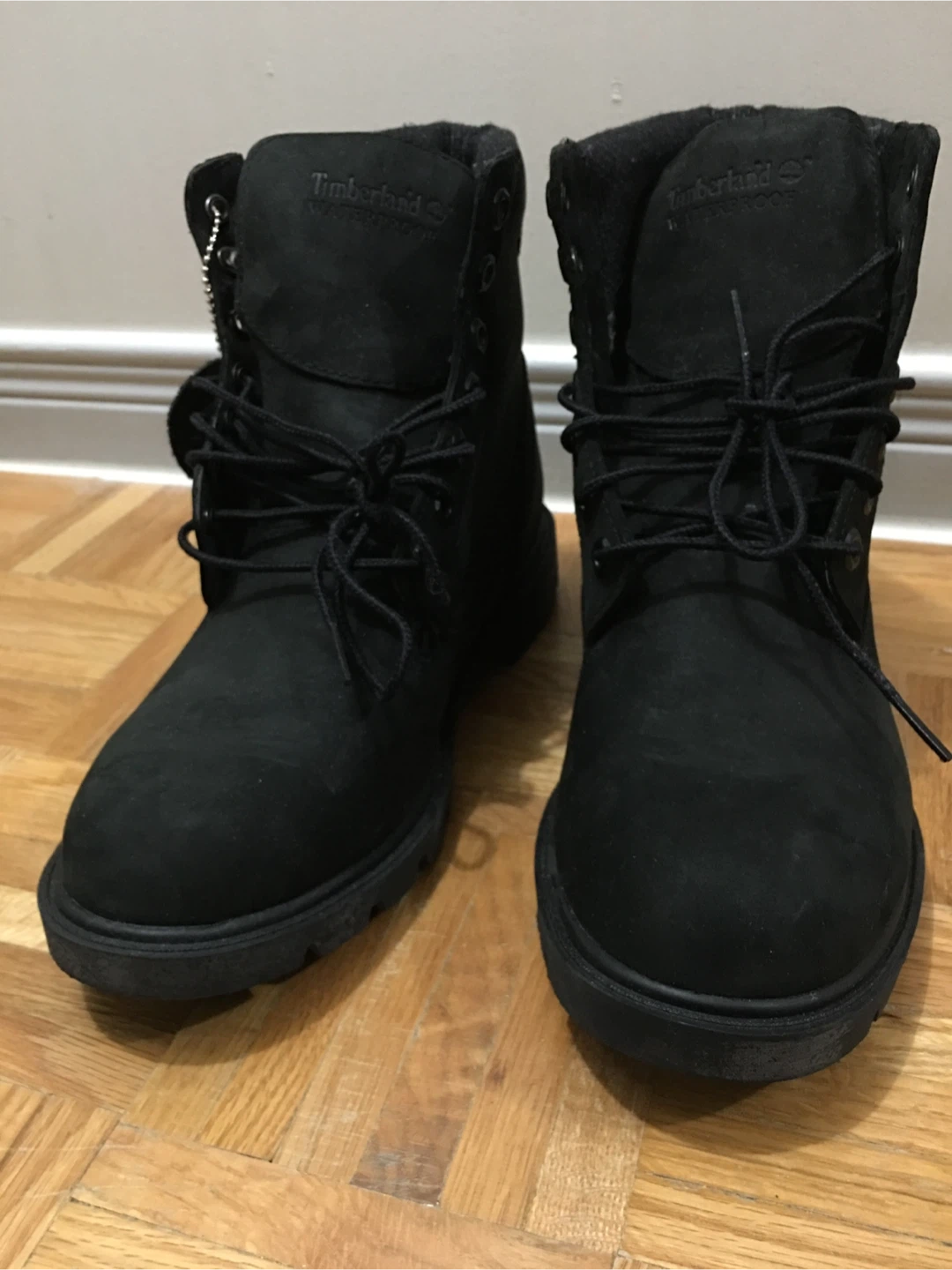 Timberland Waterproof Black Boots - Size 7 - photo 3