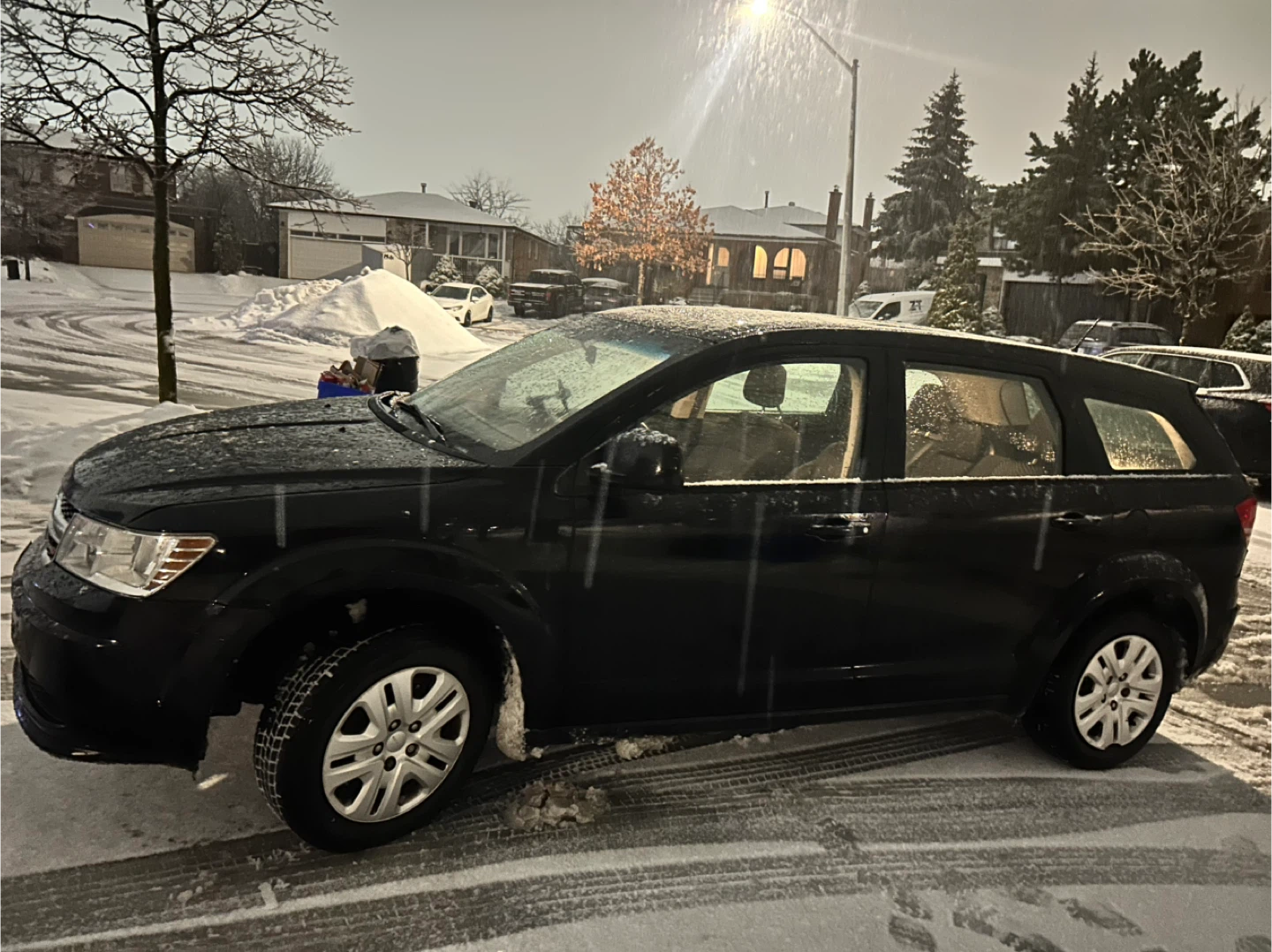 Black Dodge Journey SUV