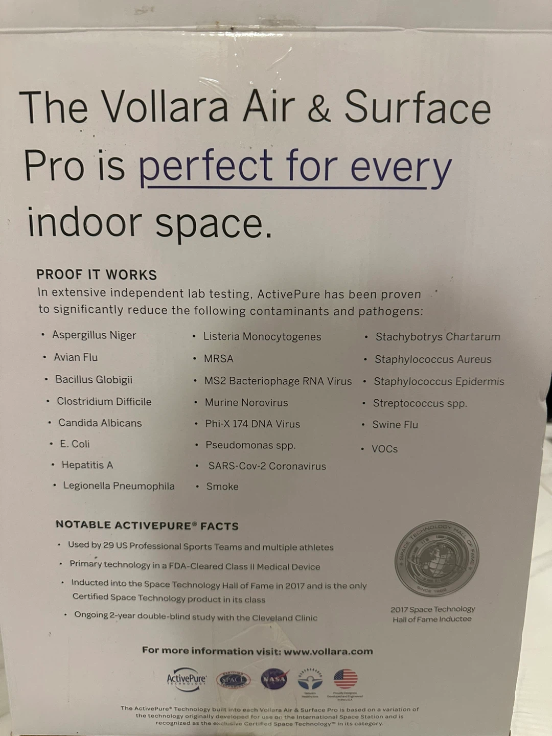 Vollara Air & Surface Pro Air Purifier - photo 4