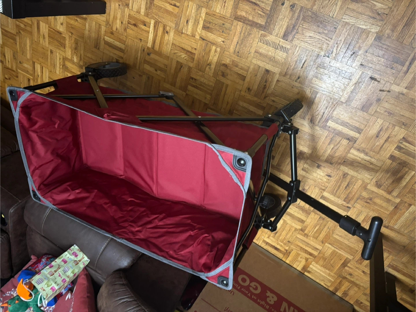 Uline Red Collapsible Wagon - photo 3