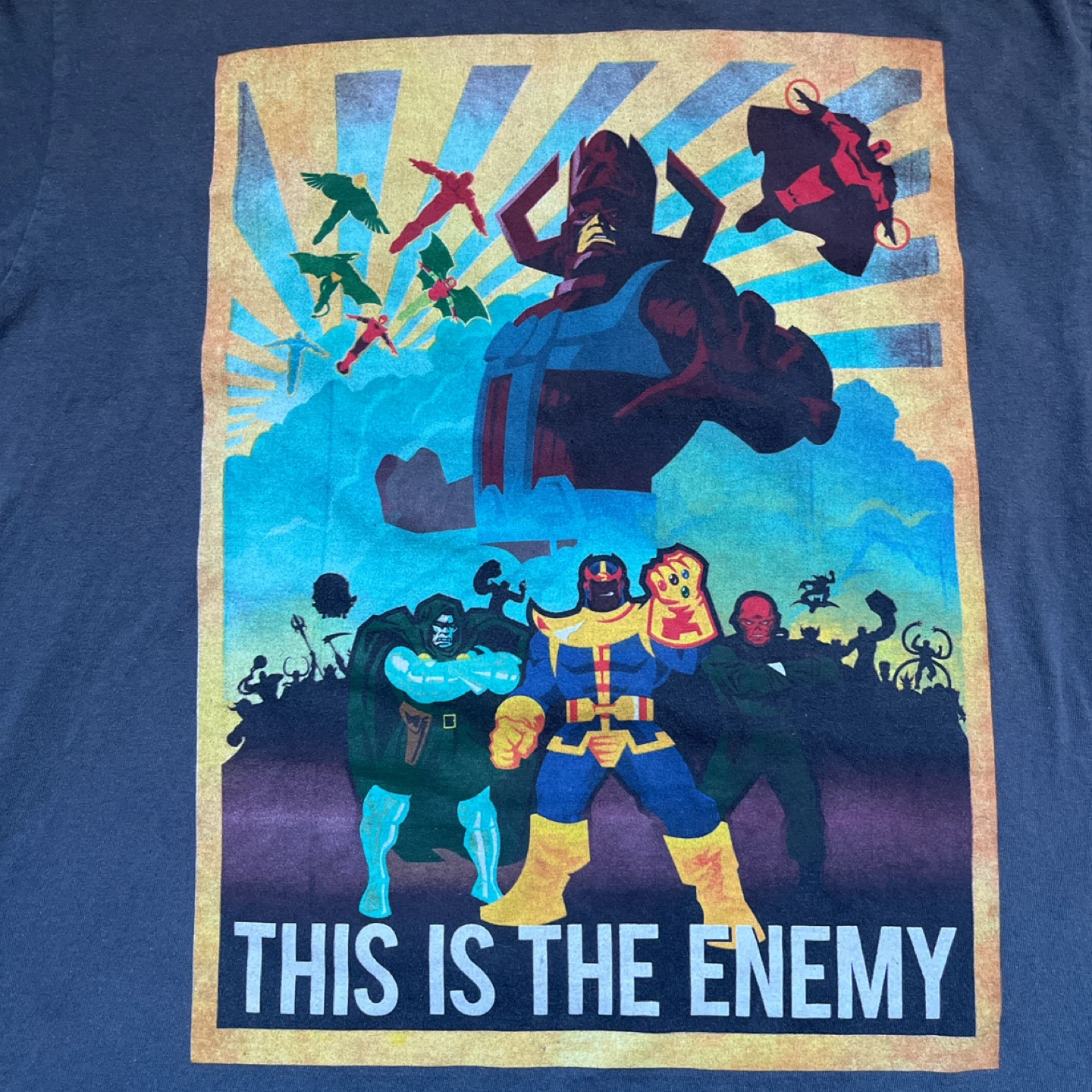 Marvel Villains Graphic Men’s T-Shirt - Size M - photo 3