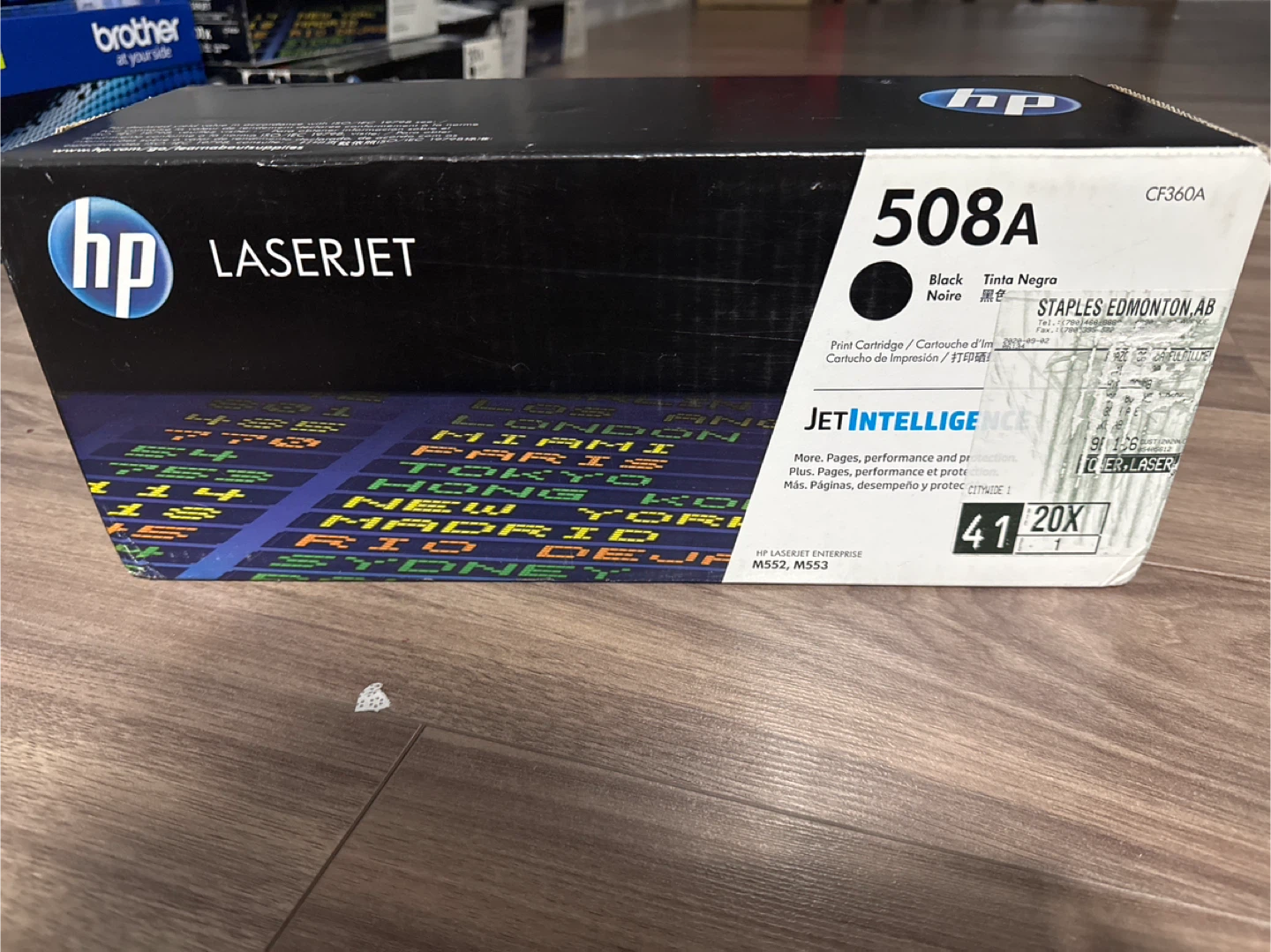 HP 508A Black LaserJet Toner Cartridge - New! - photo 3