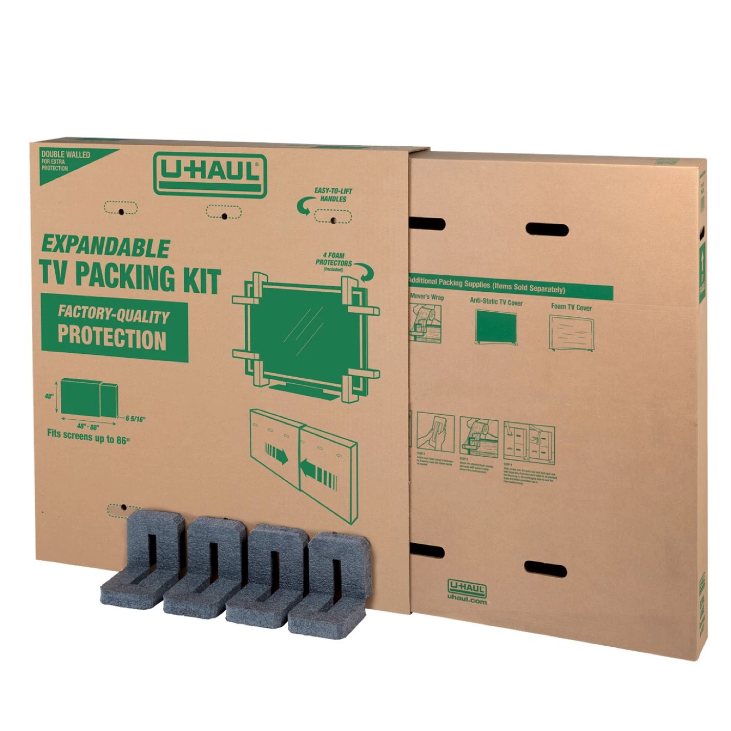 U-Haul Expandable TV Packing Kit - Fits up to 86" - photo 2