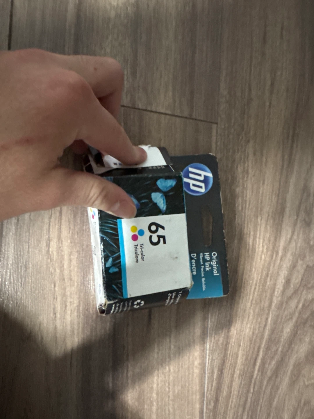 HP 65 Tri-color Ink Cartridge