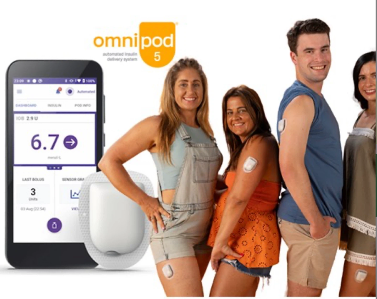 Omnipod 5 Automated Insulin Delivery System - NEW - photo 2
