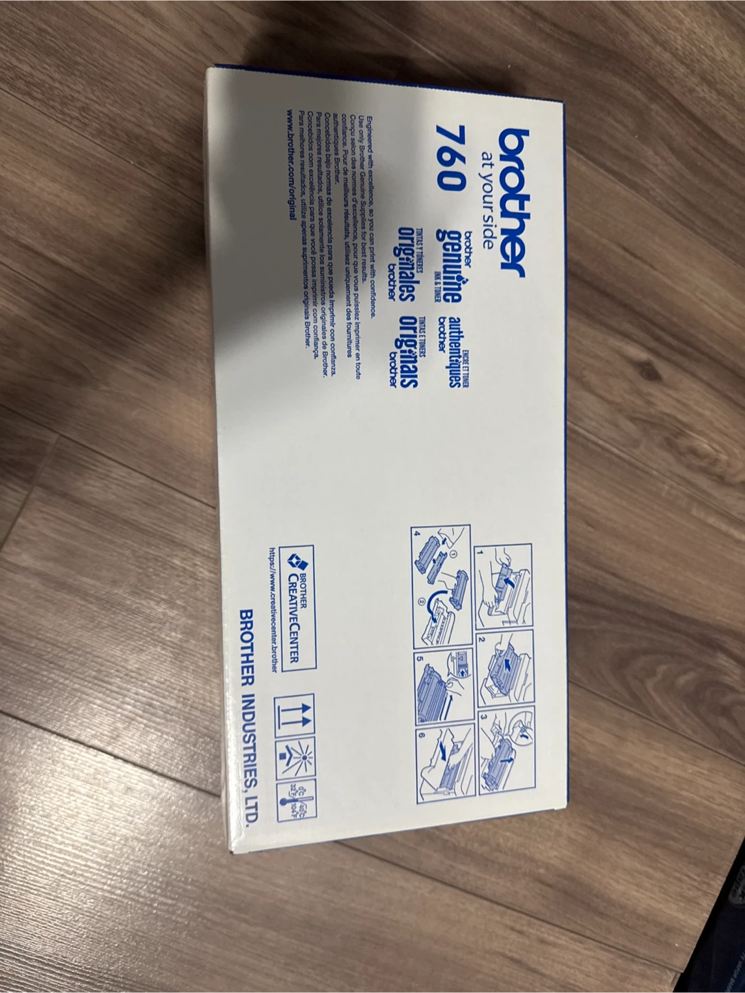 3 Brother TN760 High Yield Toner Cartridge - NEW - photo 2