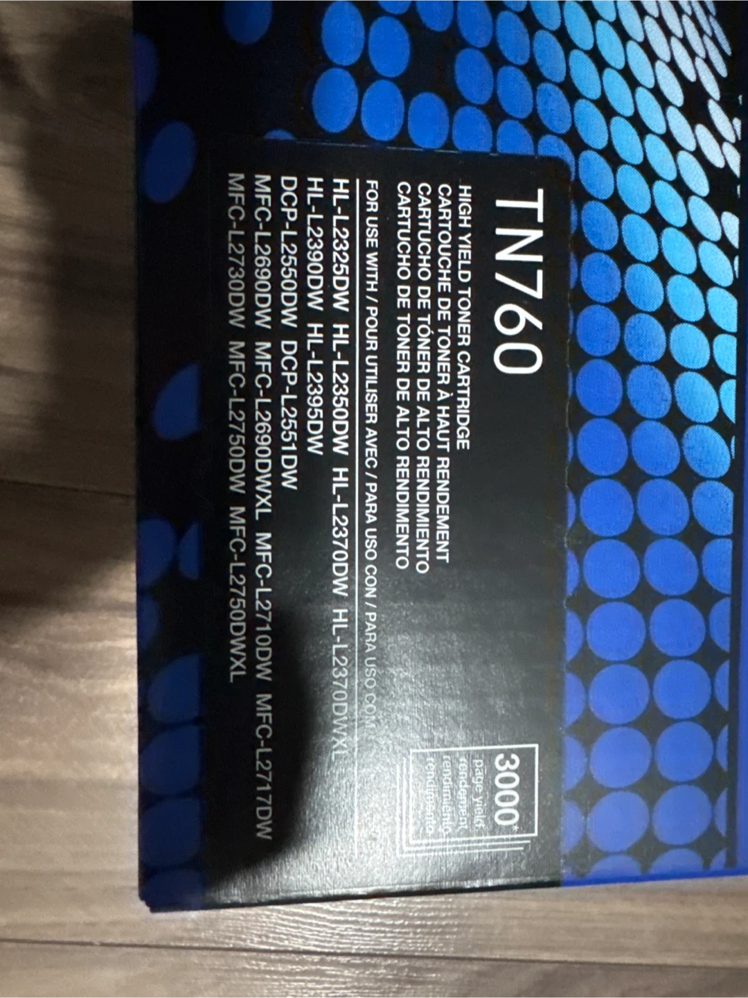3 Brother TN760 High Yield Toner Cartridge - NEW - photo 4