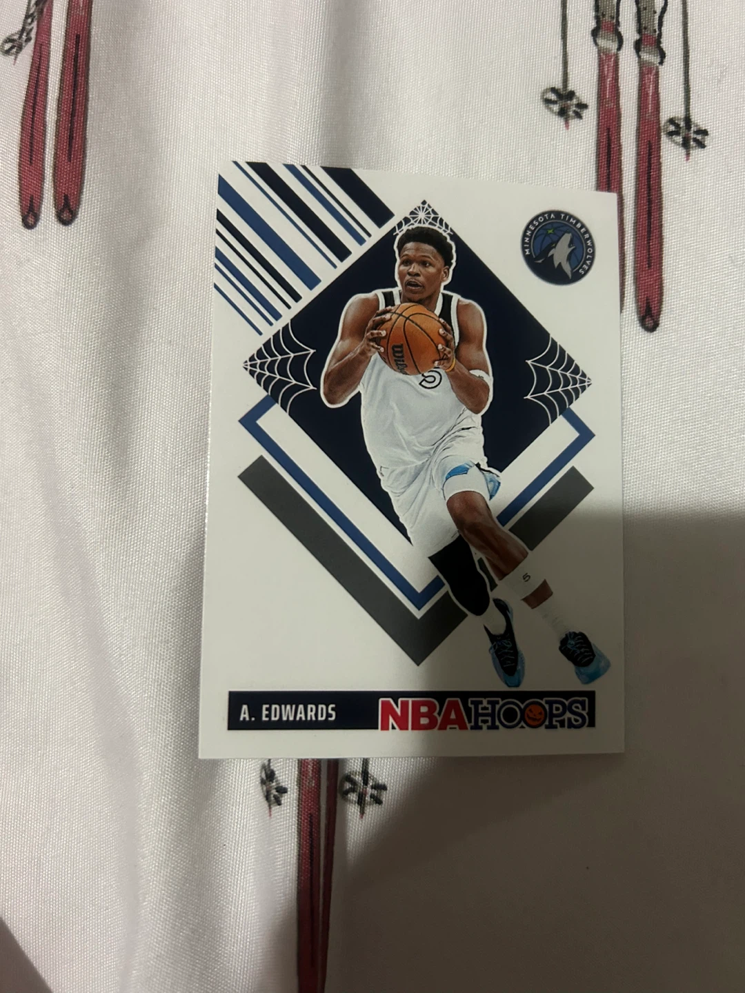 Anthony Edwards 2024-25 Panini NBA Hoops Card