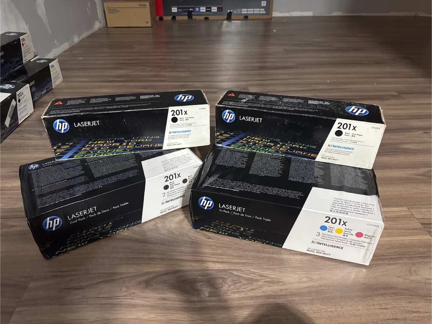 7 HP LaserJet 201X Toner Cartridge