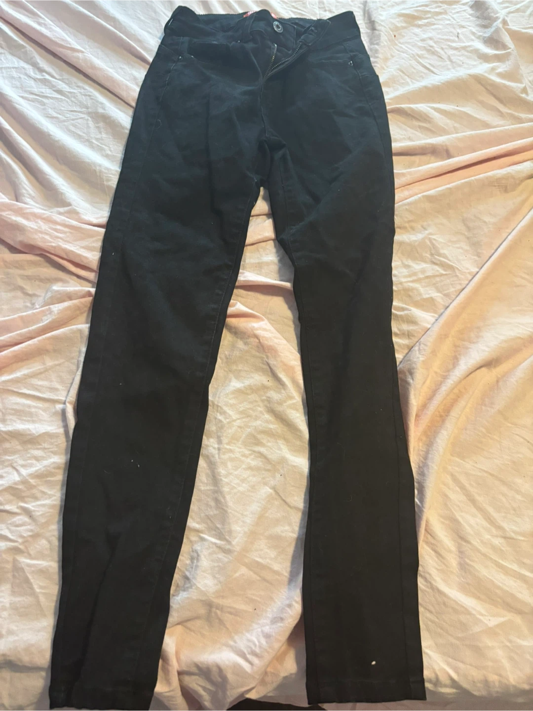 Butt I Love You Wax Jeans - Black