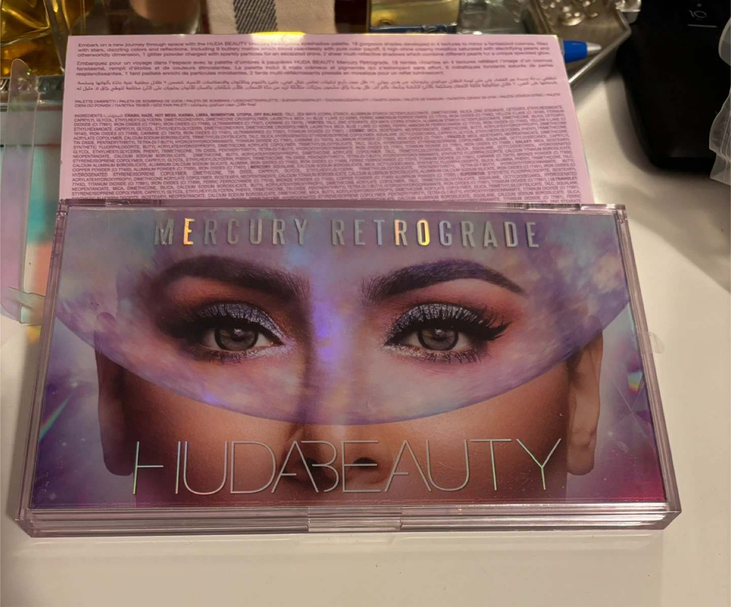 Huda Beauty Eye shadow palette (mercury retrograde)