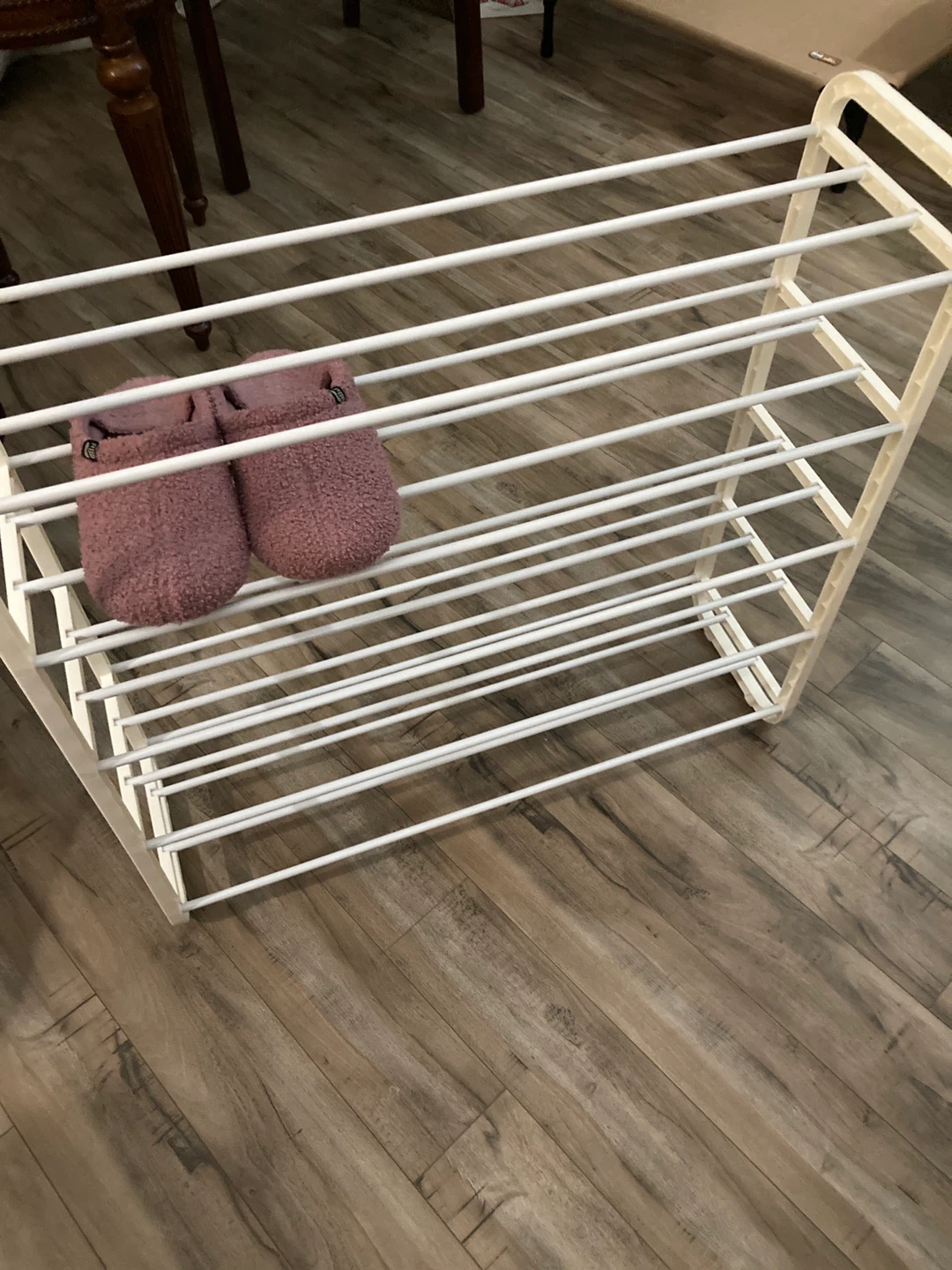 FREE White Shoe Rack