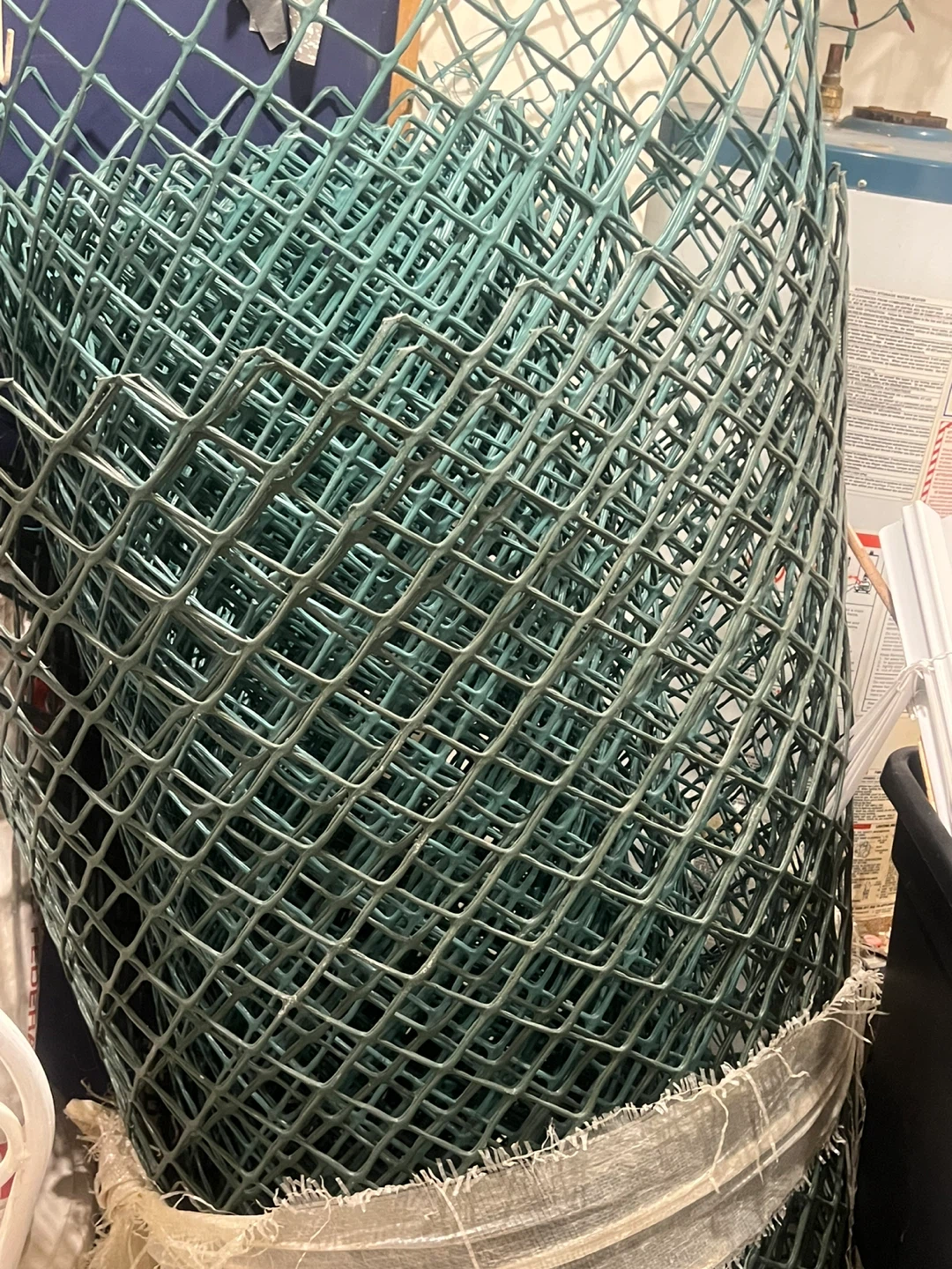 Green Chain Link Fence Roll - photo 2