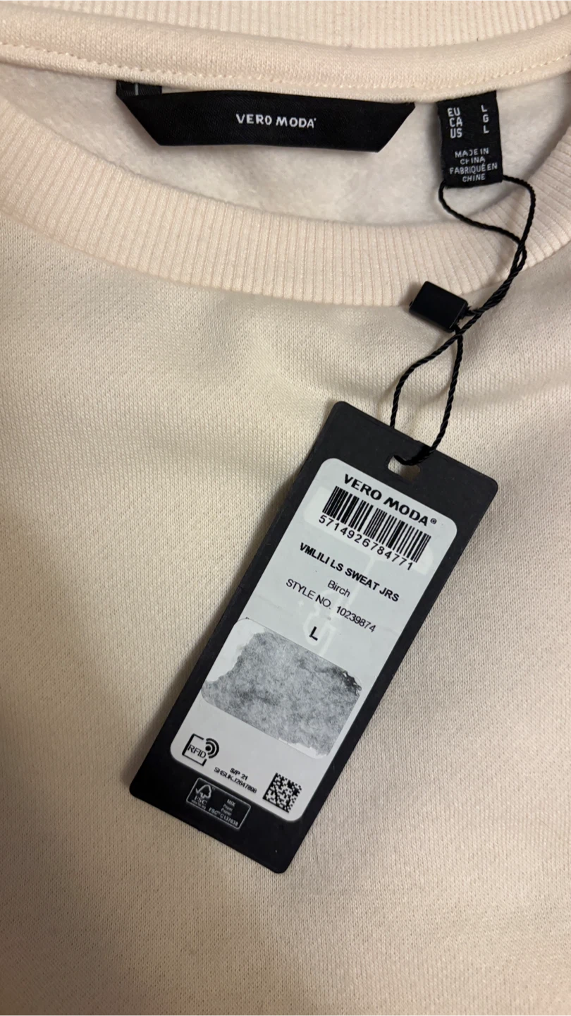Vero Moda Birch Sweatshirt - Size L - photo 2