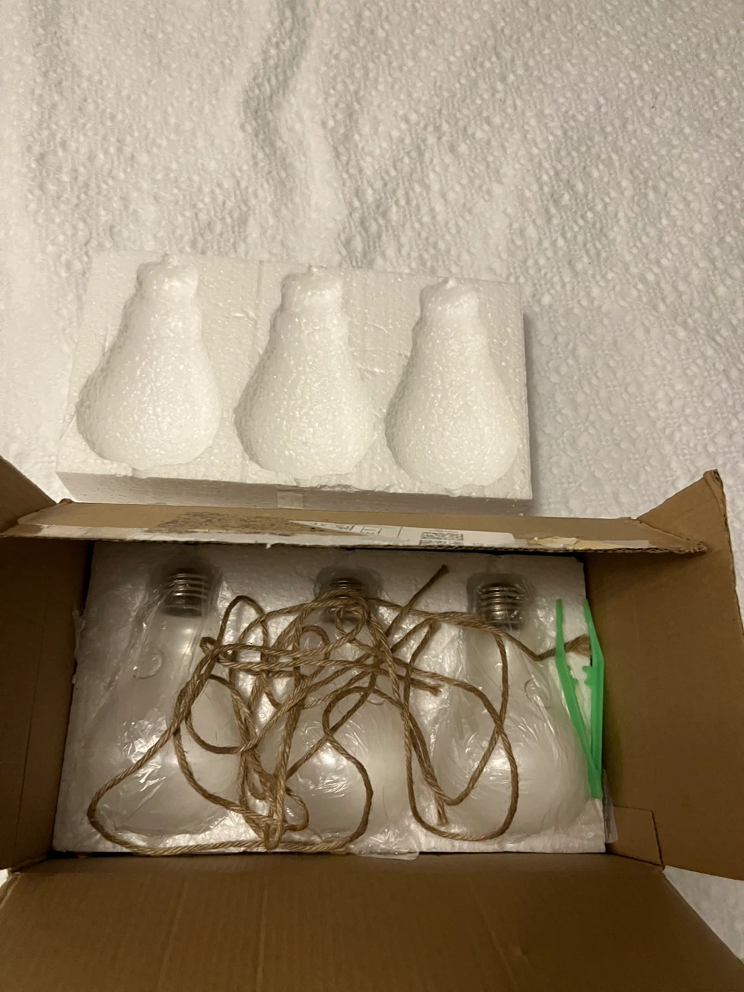 Light Bulb Vase Set - New in Box - photo 2