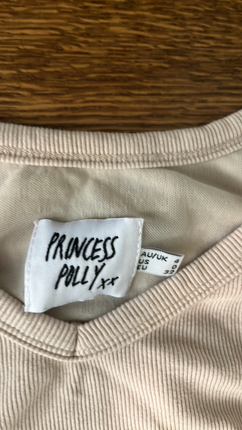 Princess Polly Beige Mini Dress - Size 6 - photo 3