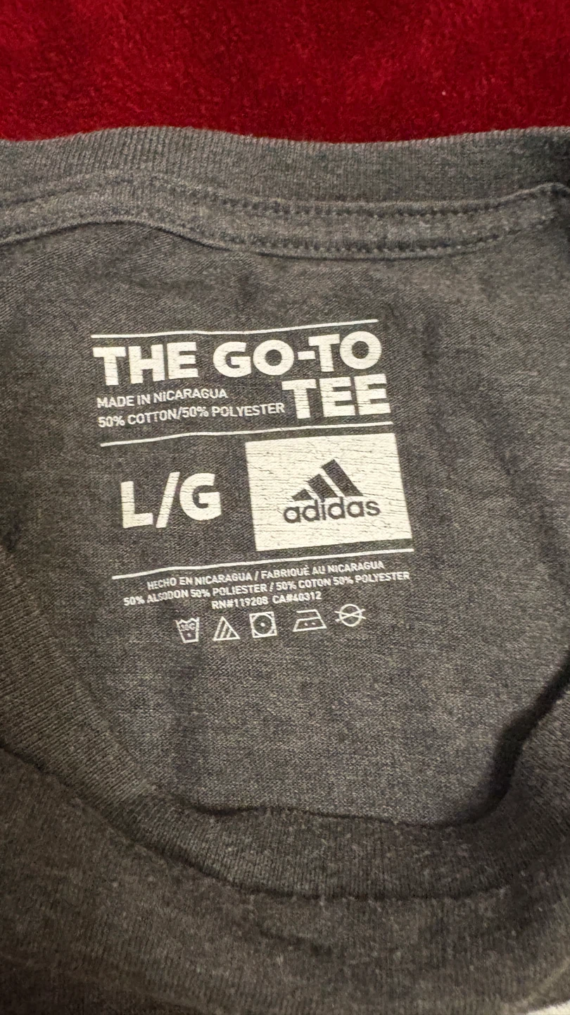 Adidas "The Go-To Tee" - Size Large - photo 3