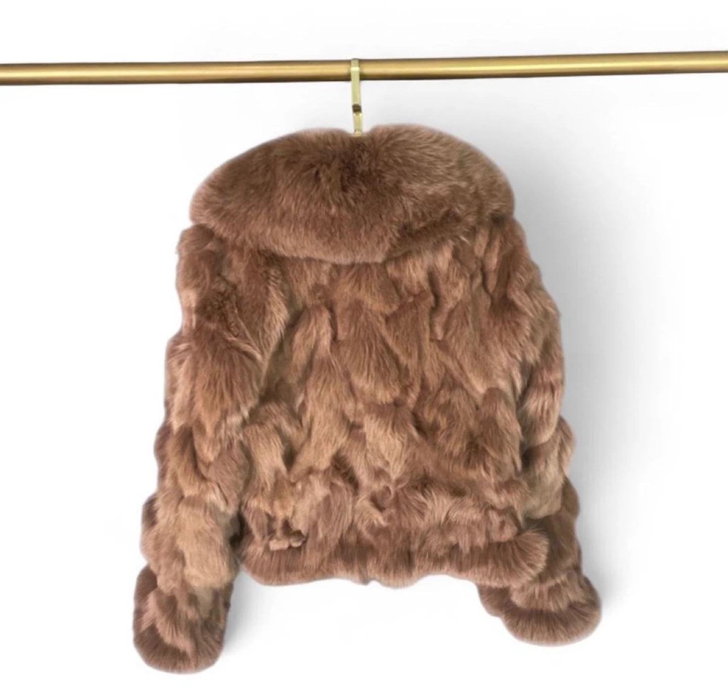 Vintage Brown fox Fur Jacket - photo 2