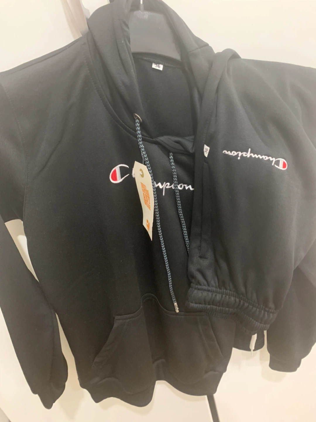 Champion Black Tracksuit - for 10 years kids