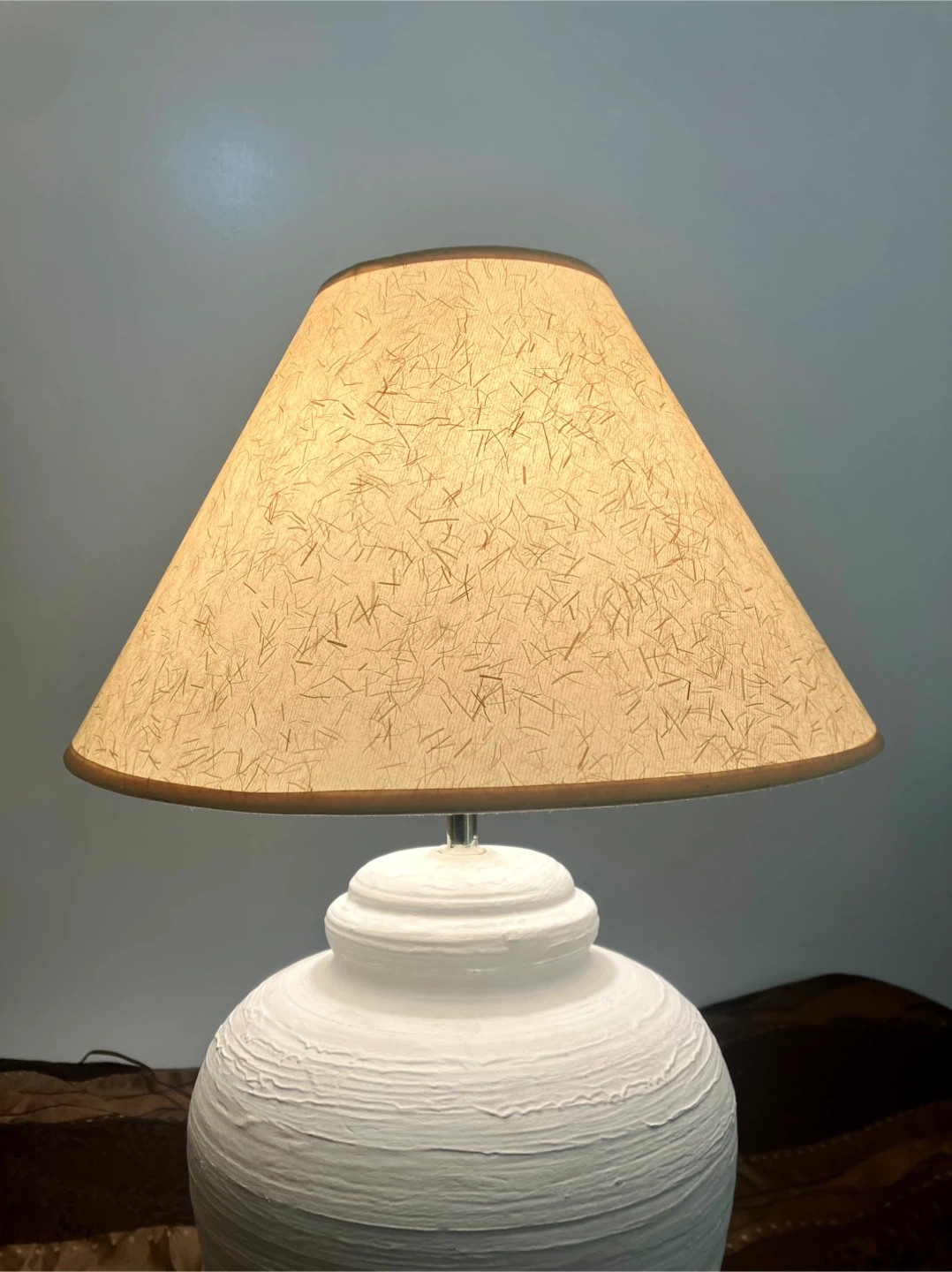 Vintage Alsy Large Beehive Table Lamp - 26” x 15” - photo 2