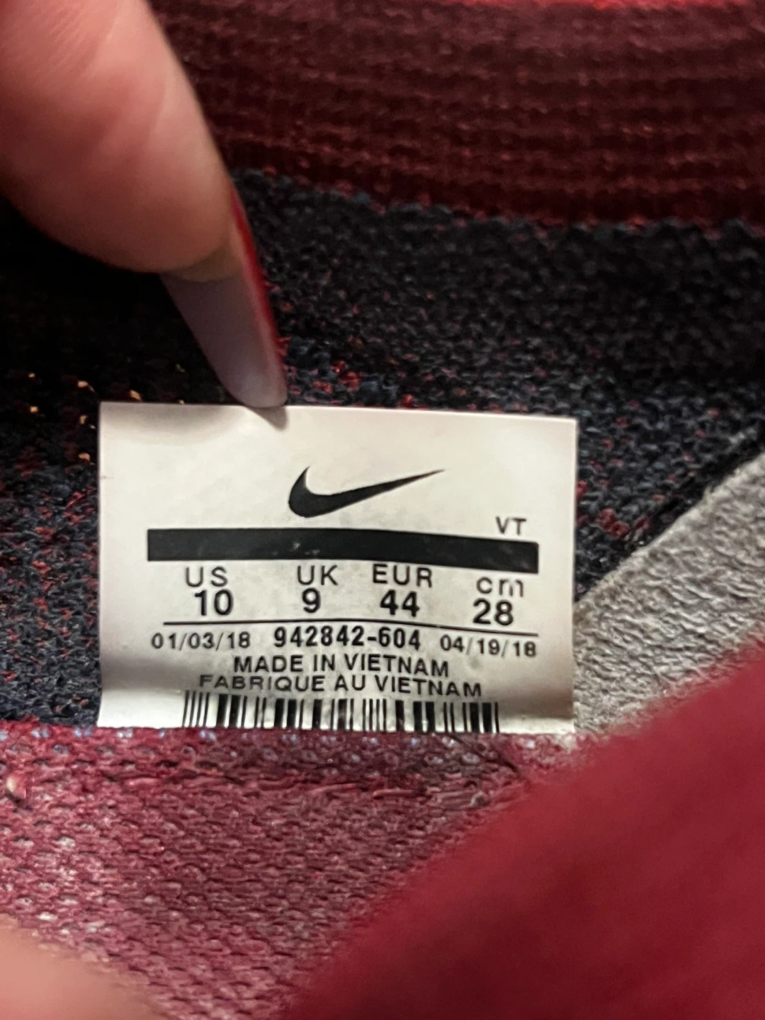 Nike Air VaporMax Flyknit 2 Size 10 - photo 5