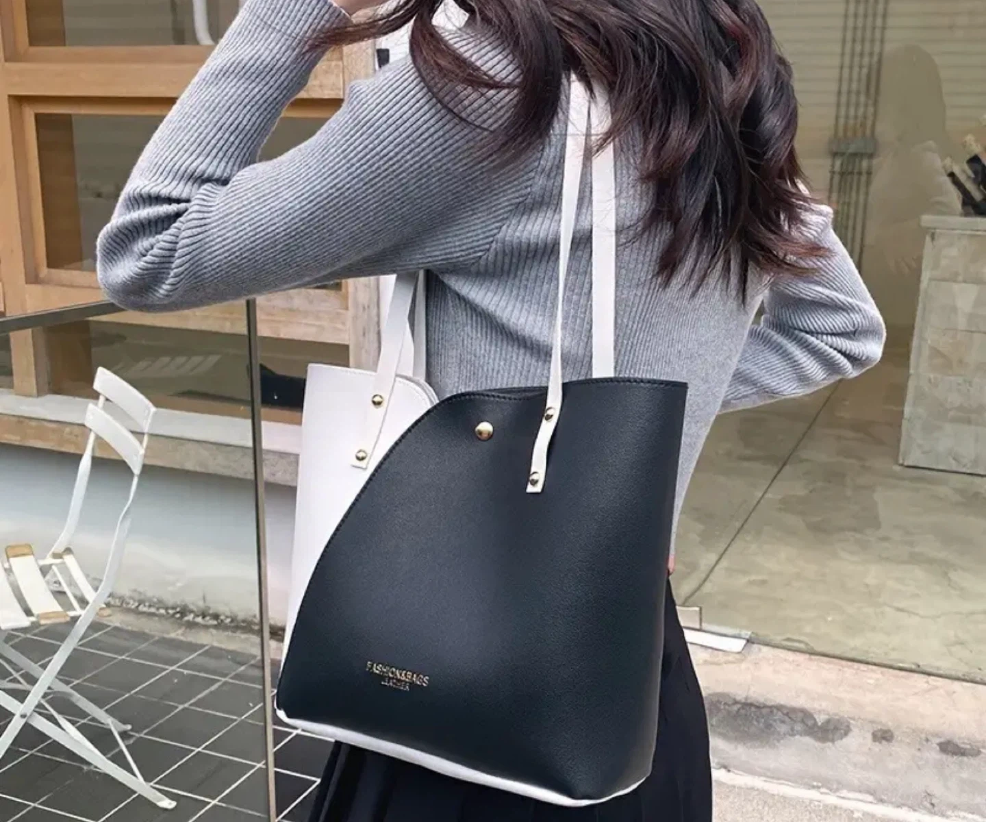 FashionBags black & brown