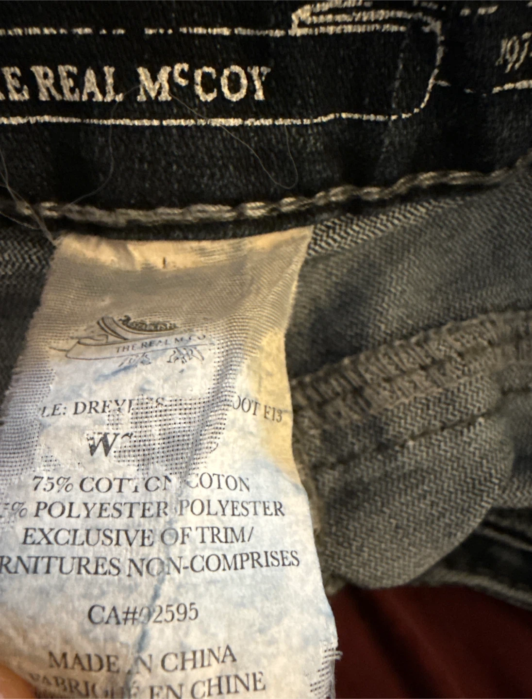 Bootlegger “The Real McCoy” Women’s Jeans - photo 3