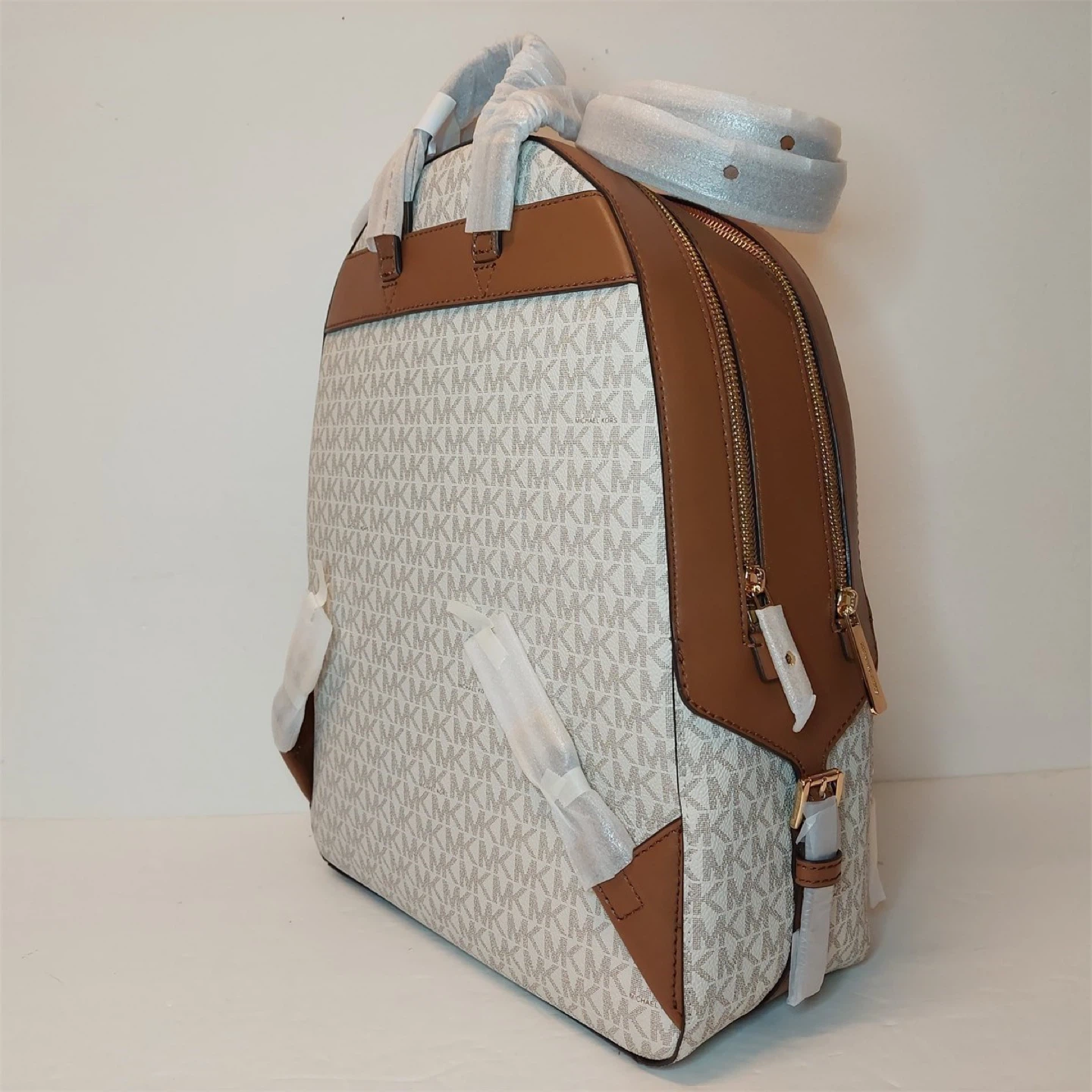 Michael Kors Backpack White/Brown - photo 3