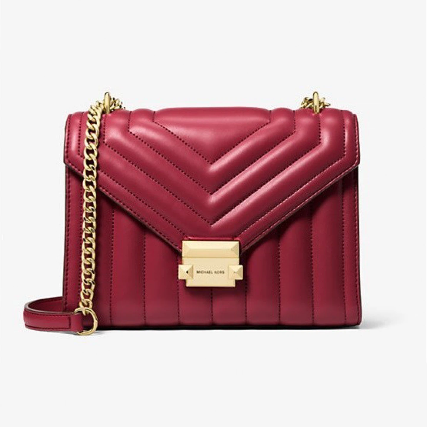 Michael Kors Whitney Leather Shoulder Bag