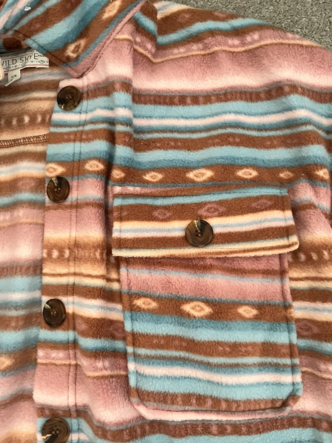 Wild Skye L/G Fleece Shacket - photo 3