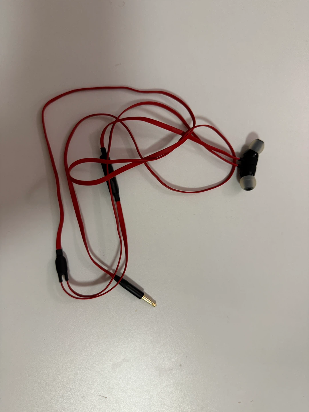 Beats Red Wired Earphones