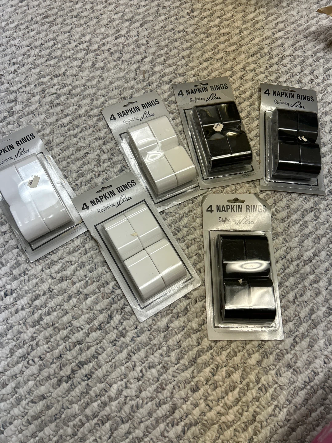 4 Napkin Rings Styled by Lisa