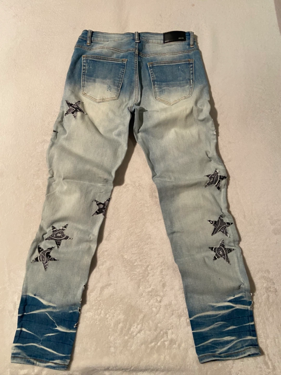 Jeans with Star Design - photo 2