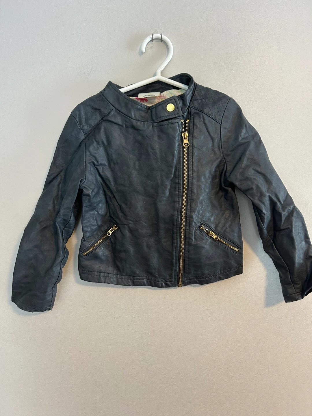 Genuine Kids from OshKosh Leather Jacket - Size 5T