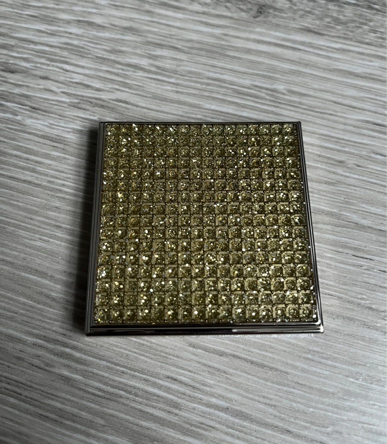 Holt Renfrew Rhinestone Compact Mirror and Lipstick Case - photo 5
