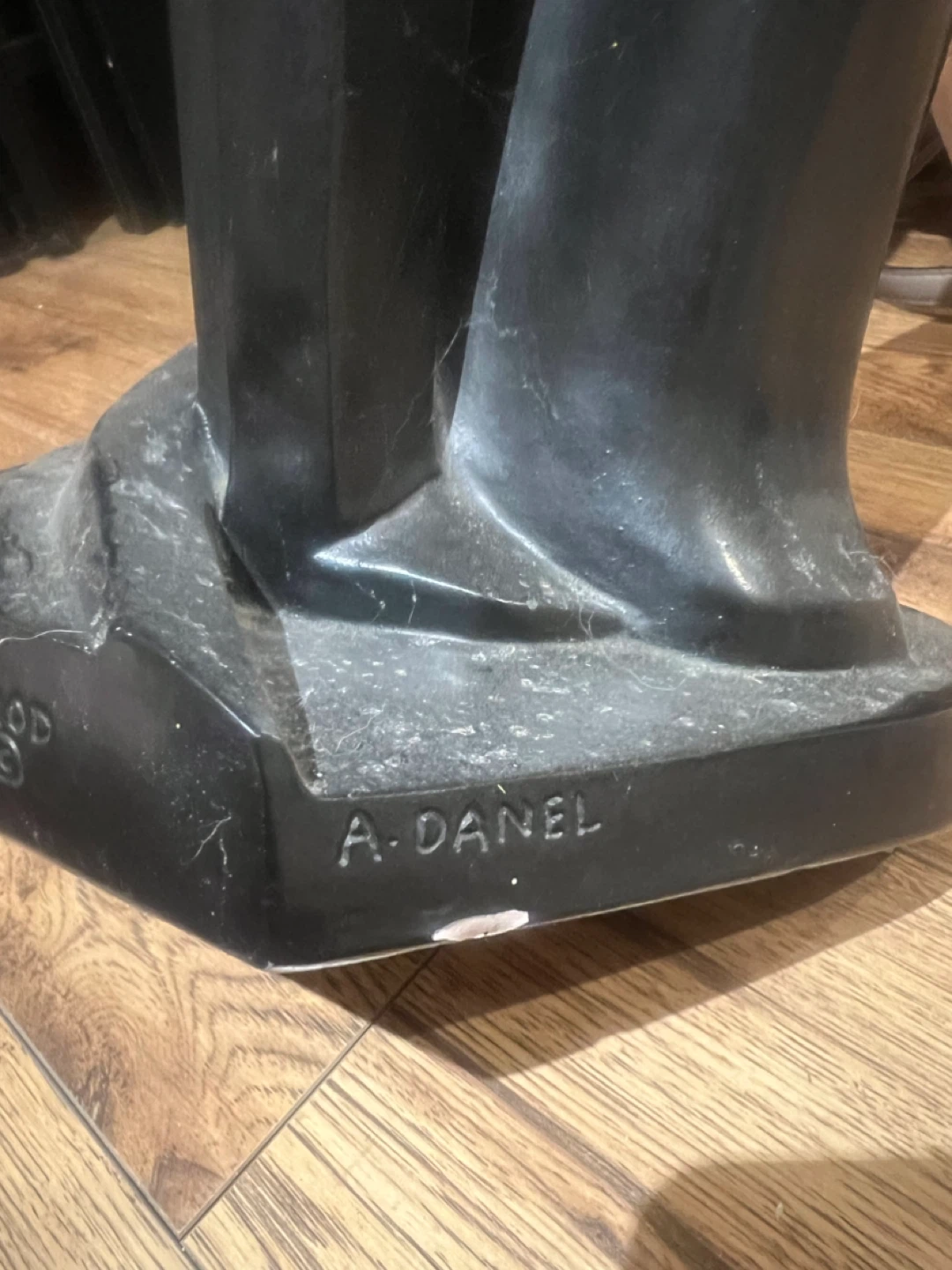 Black Vintage Statue - photo 3