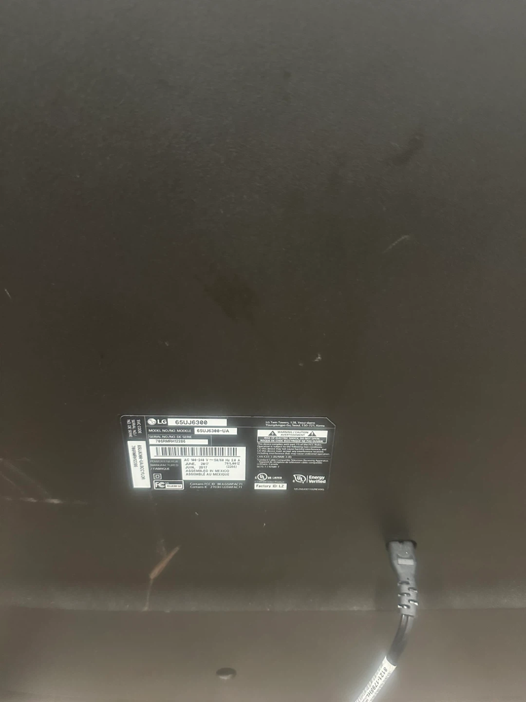LG 65UJ6300 65" 4K UHD Smart TV - photo 2